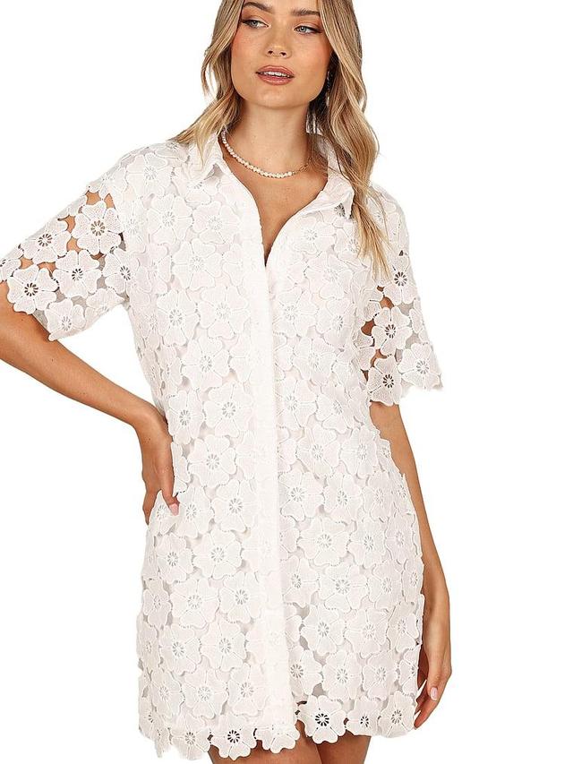 Tallie Button Up Mini Dress Product Image