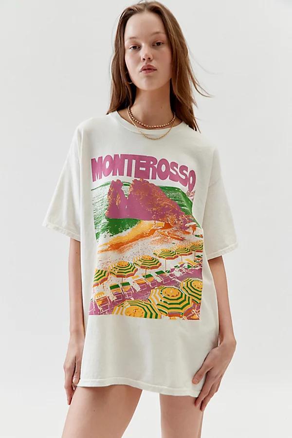 Monterosso Graphic T-Shirt Dress Womens at Urban Outfitters Product Image