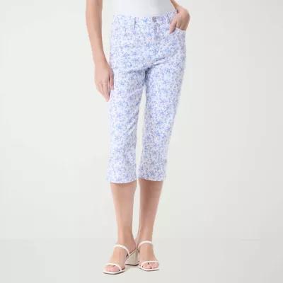 Gloria Vanderbilt High Rise Capris Product Image