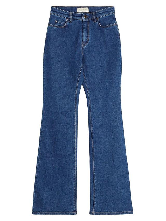 Womens Baggy Flared Jeans Product Image