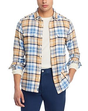 Mens Twill Plaid Shirt Product Image