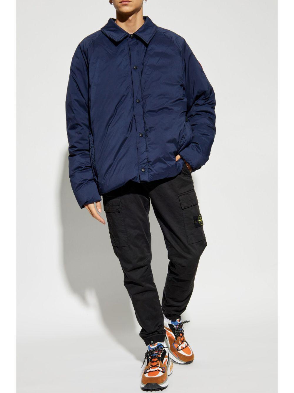 CANADA GOOSE Lodge Packable Windproof 750 Fill Power Down Jacket In Navy Product Image