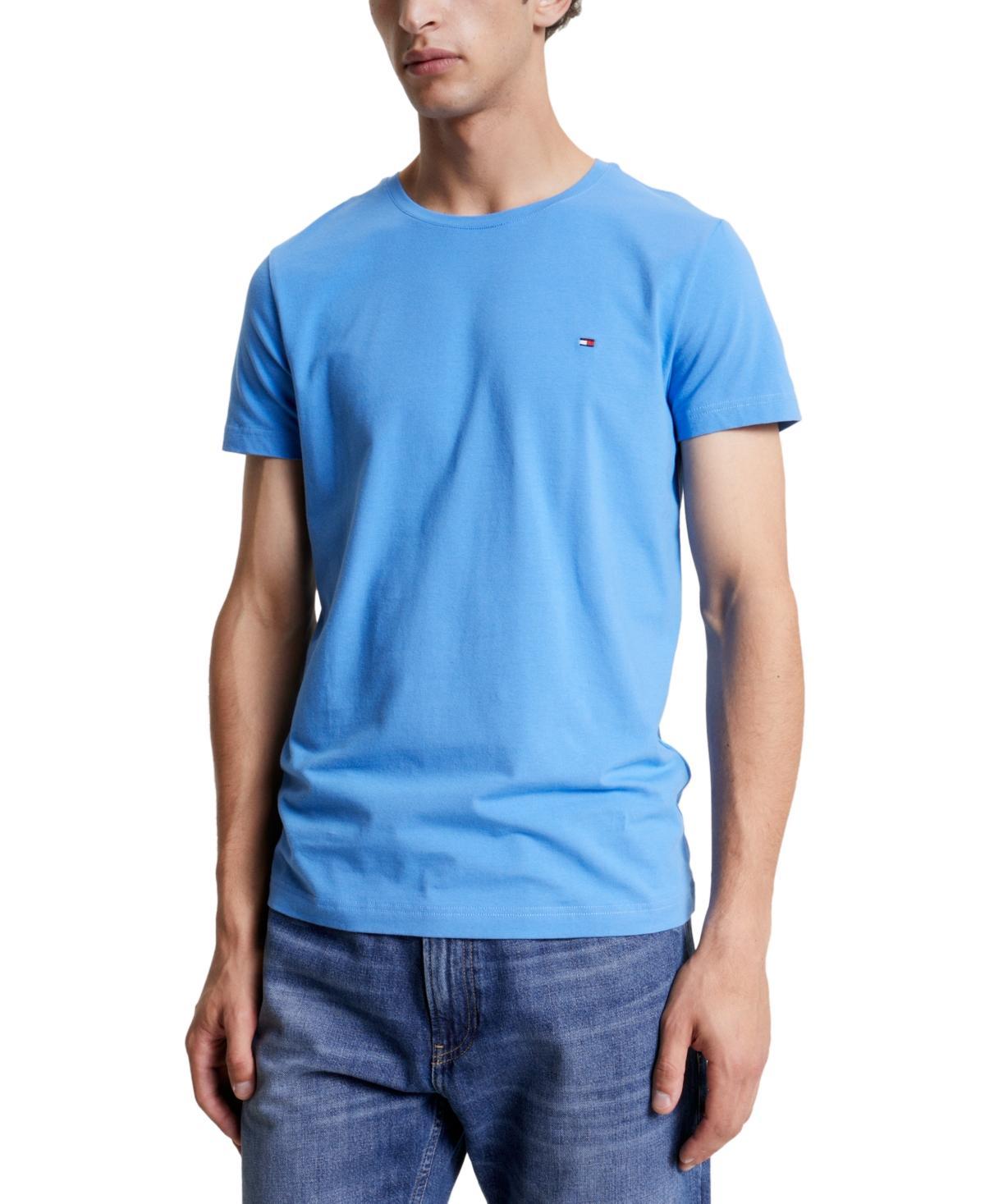 Tommy Hilfiger Mens Stretch Cotton Slim-Fit T-Shirt Product Image