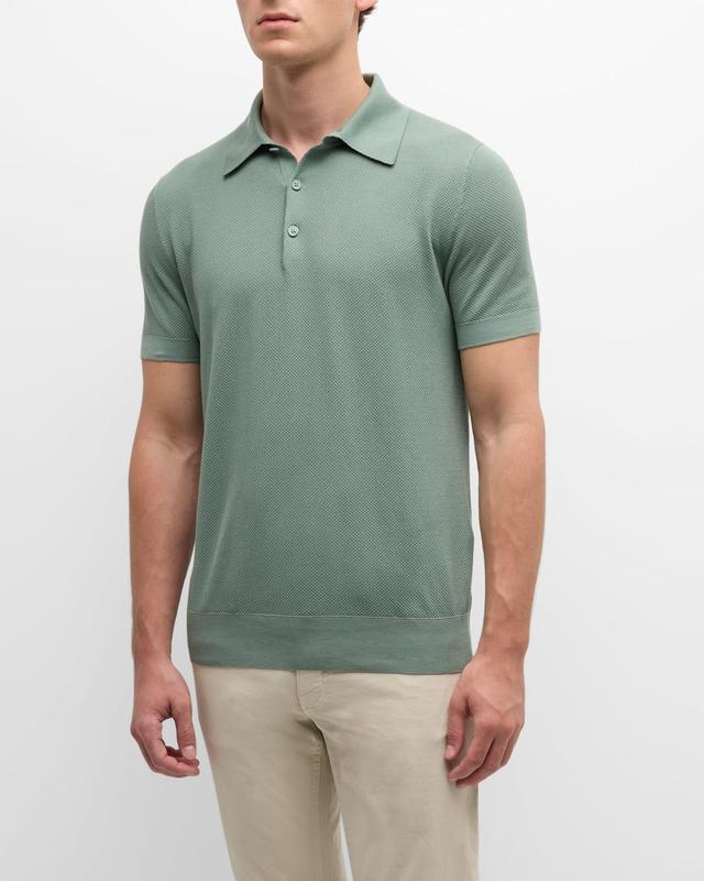 Mens Sea Island Polo Shirt Product Image