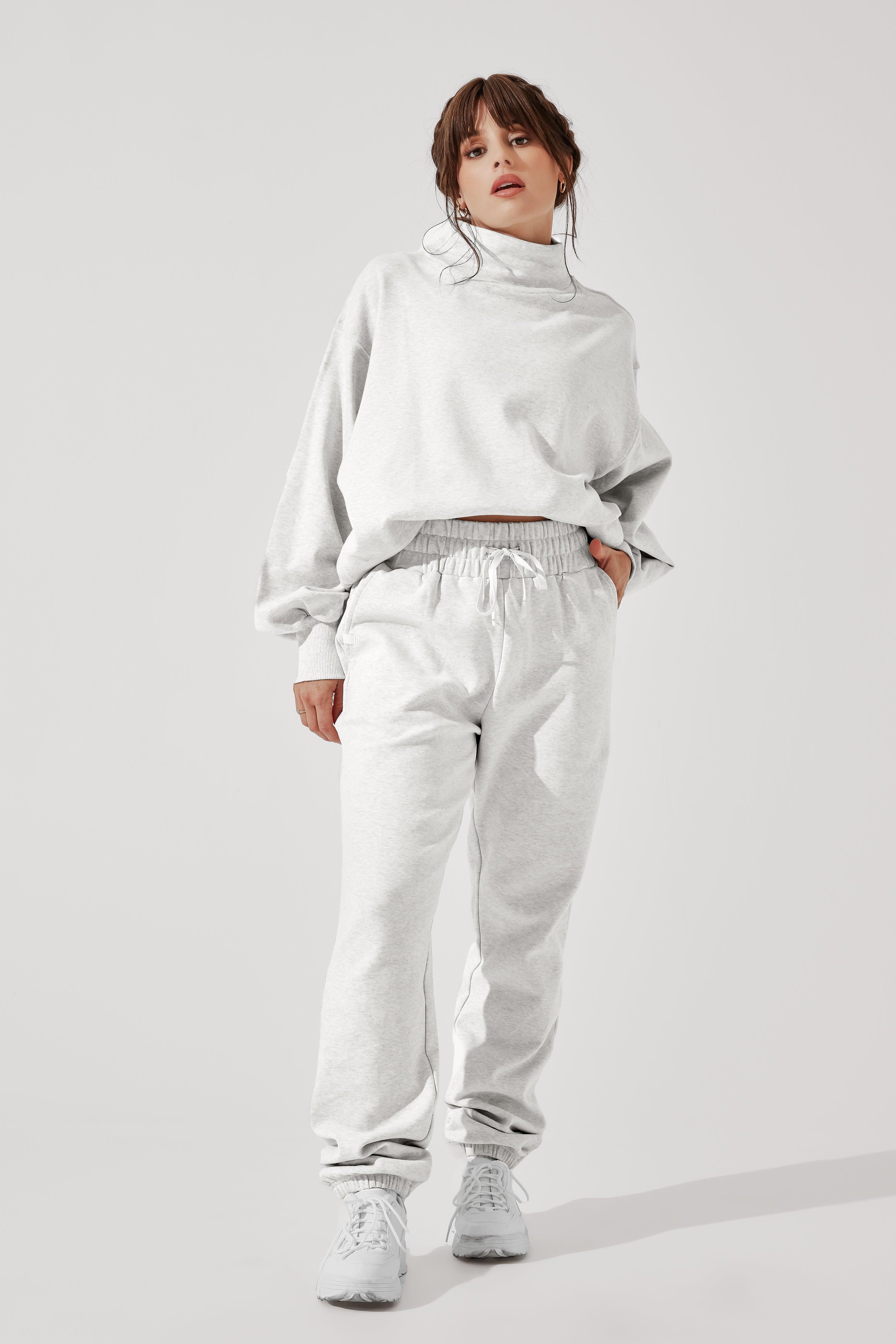 Ooey Gooey Sweatpant - Light Heather Grey Product Image