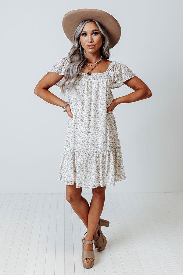 Parade Pretty Shift Dress In Ivory Product Image