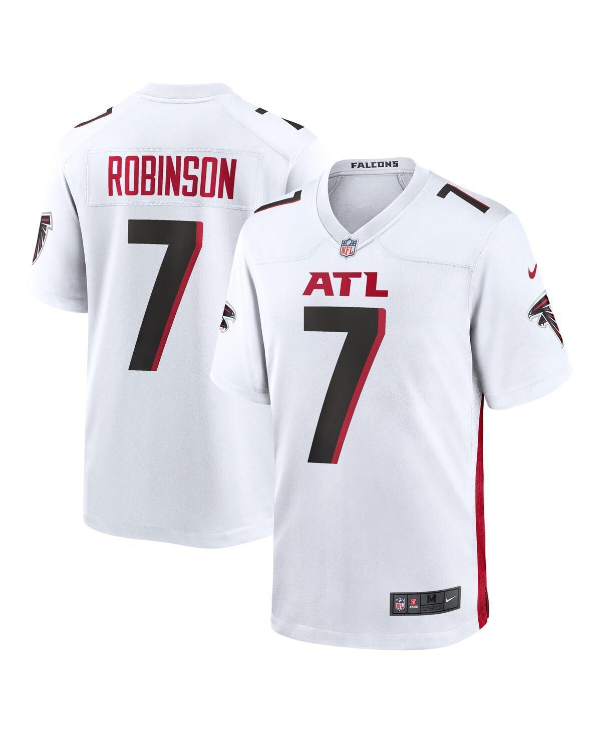 Mens Nike Bijan Robinson White Atlanta Falcons 2023 Nfl Draft First Round Pick Game Jersey - White Product Image