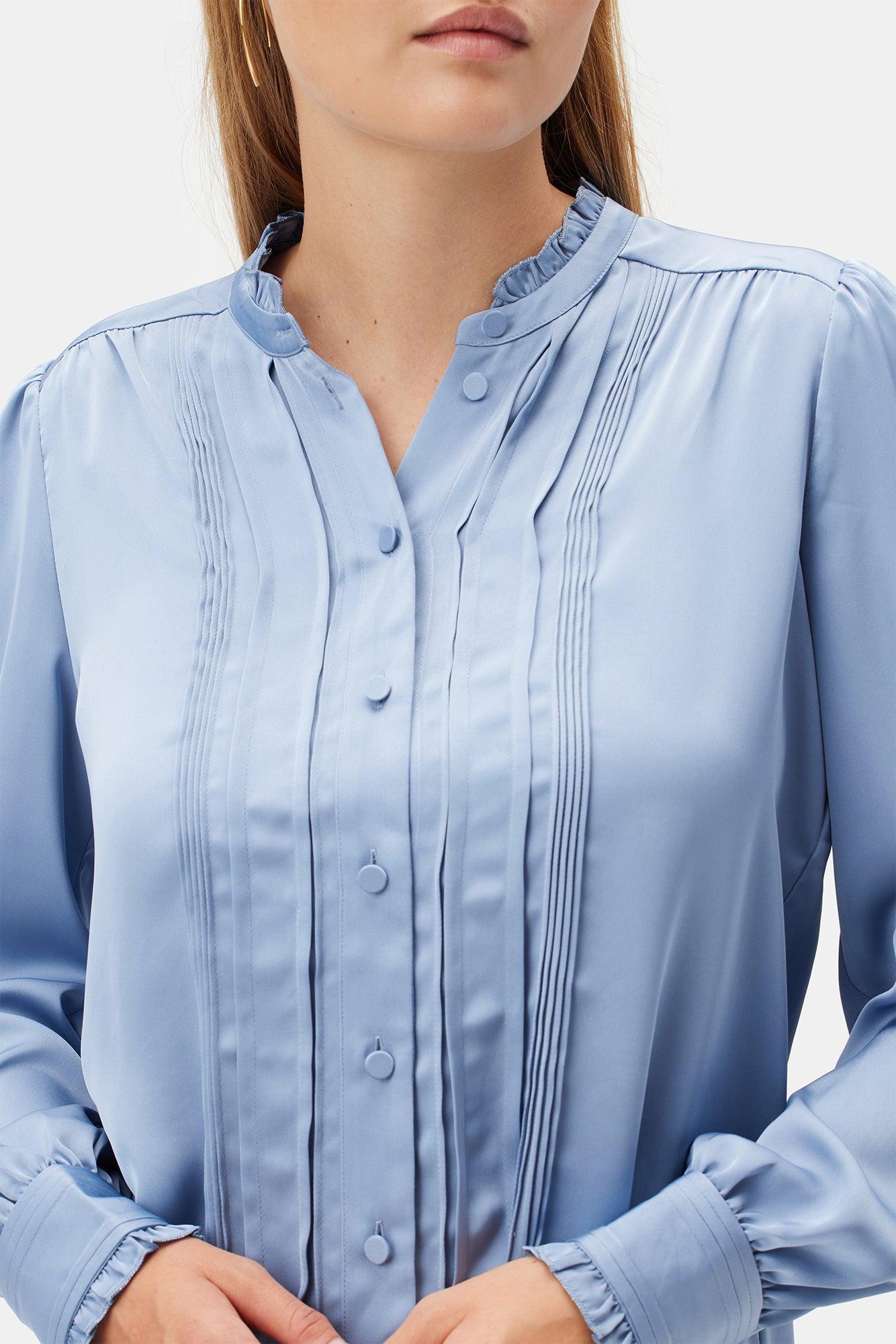 Charlotte Blouse - Horizon Blue Product Image