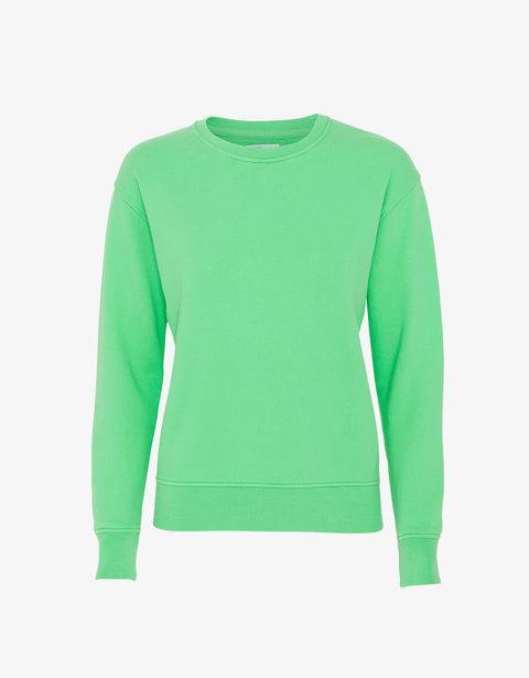 Women Classic Organic Crew - Spring Green Product Image