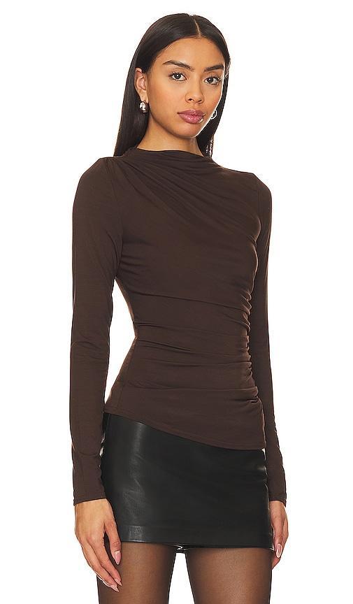 Rails Joelle Top in Brown. Product Image