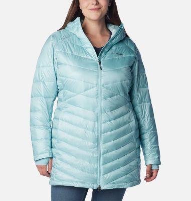 Columbia Women's Joy Peak Mid Insulated Hooded Jacket - Plus Size- Product Image