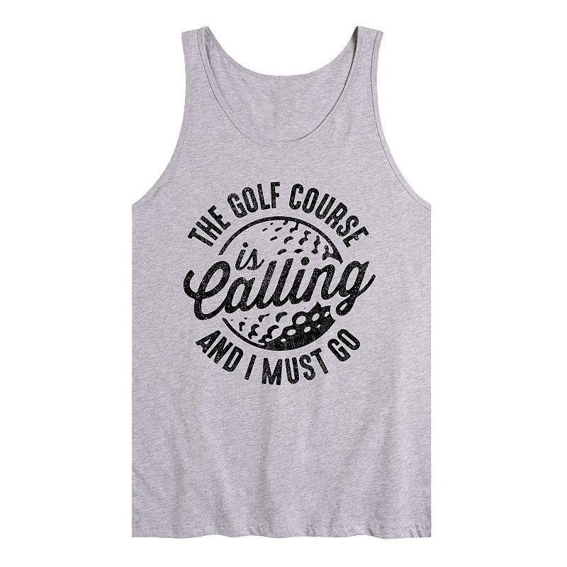 Mens The Golf Course Is Calling Tank Top Product Image