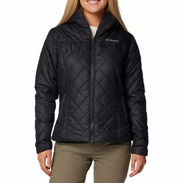 Womens Columbia Copper Crest II Hooded Jacket Dark Grey Product Image