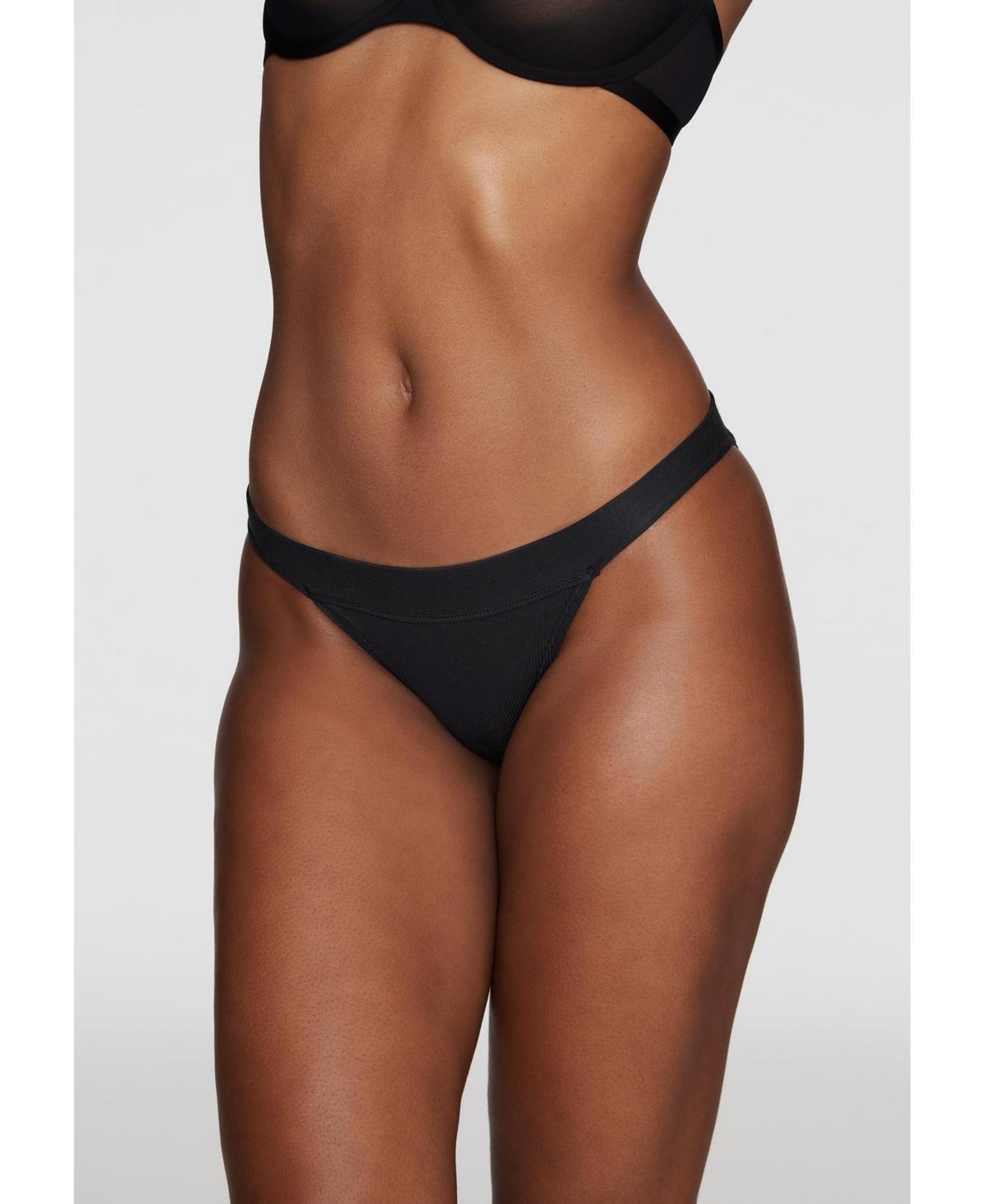 Cuup Womens The Cheeky Bikini - Modal Silk Rib Product Image