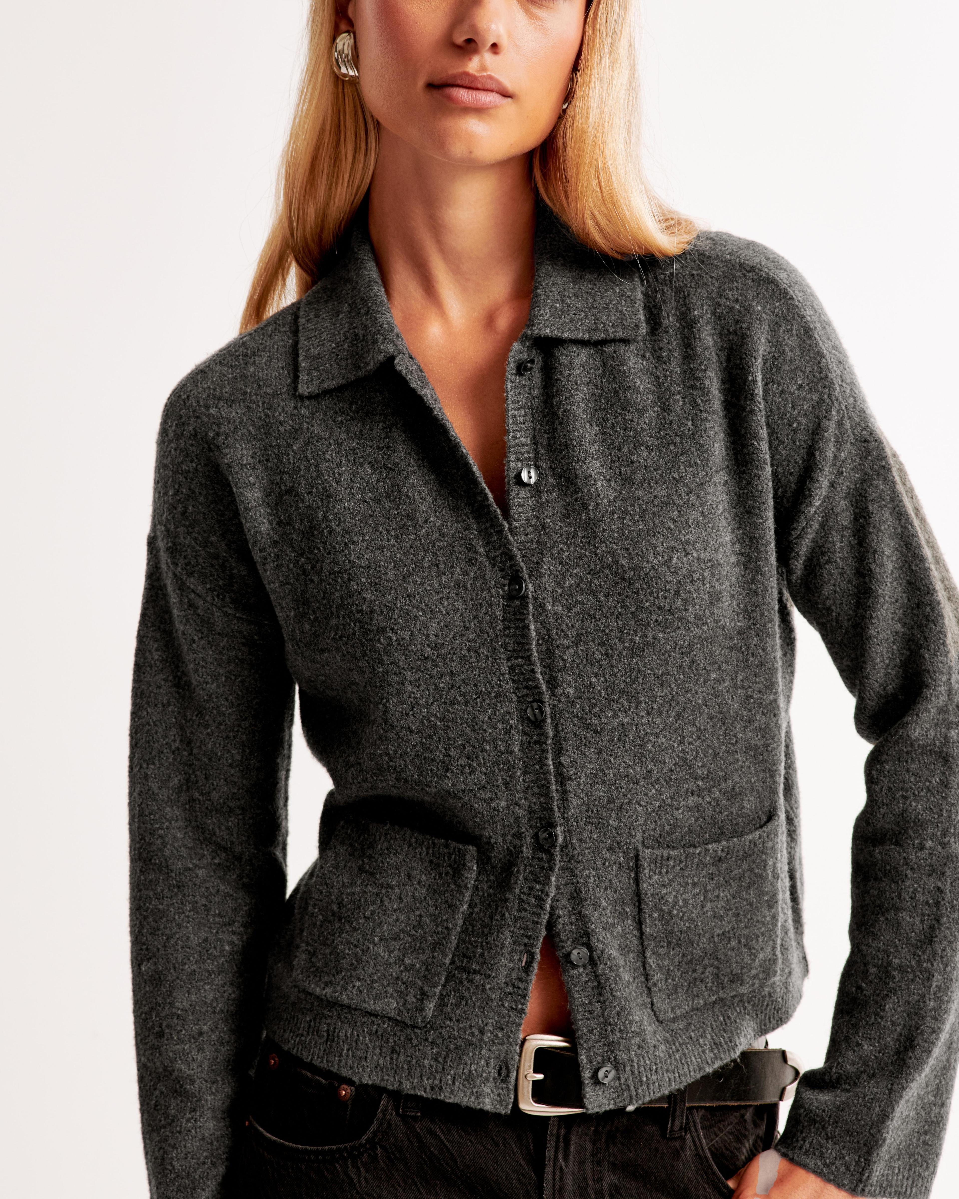 Collared Cardigan Product Image