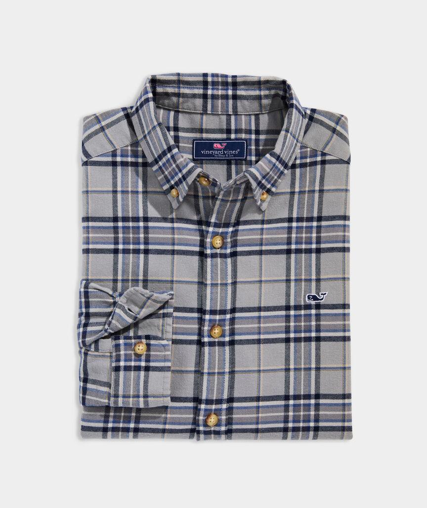 Vineyard Flannel Plaid Shirt Product Image