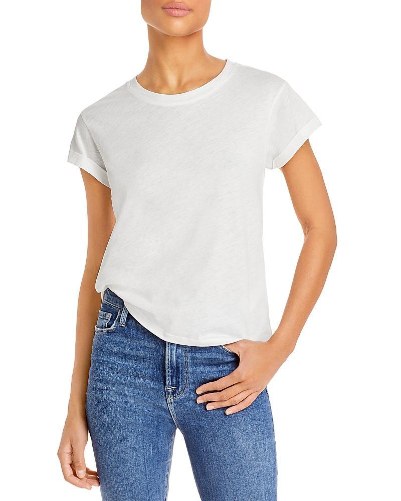 AllSaints Anna Cuff Sleeve Cotton T-Shirt Product Image