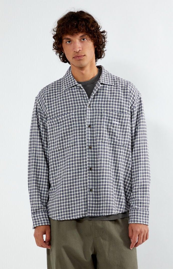 Obey Men's Bigwig Woven Plaid Shirt Product Image