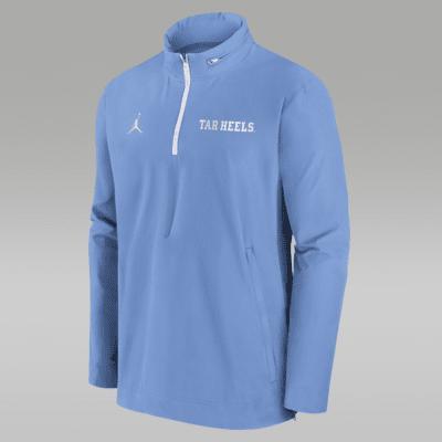 North Carolina Tar Heels Sideline Coach Men's Nike College 1/2-Zip Hooded Jacket Product Image