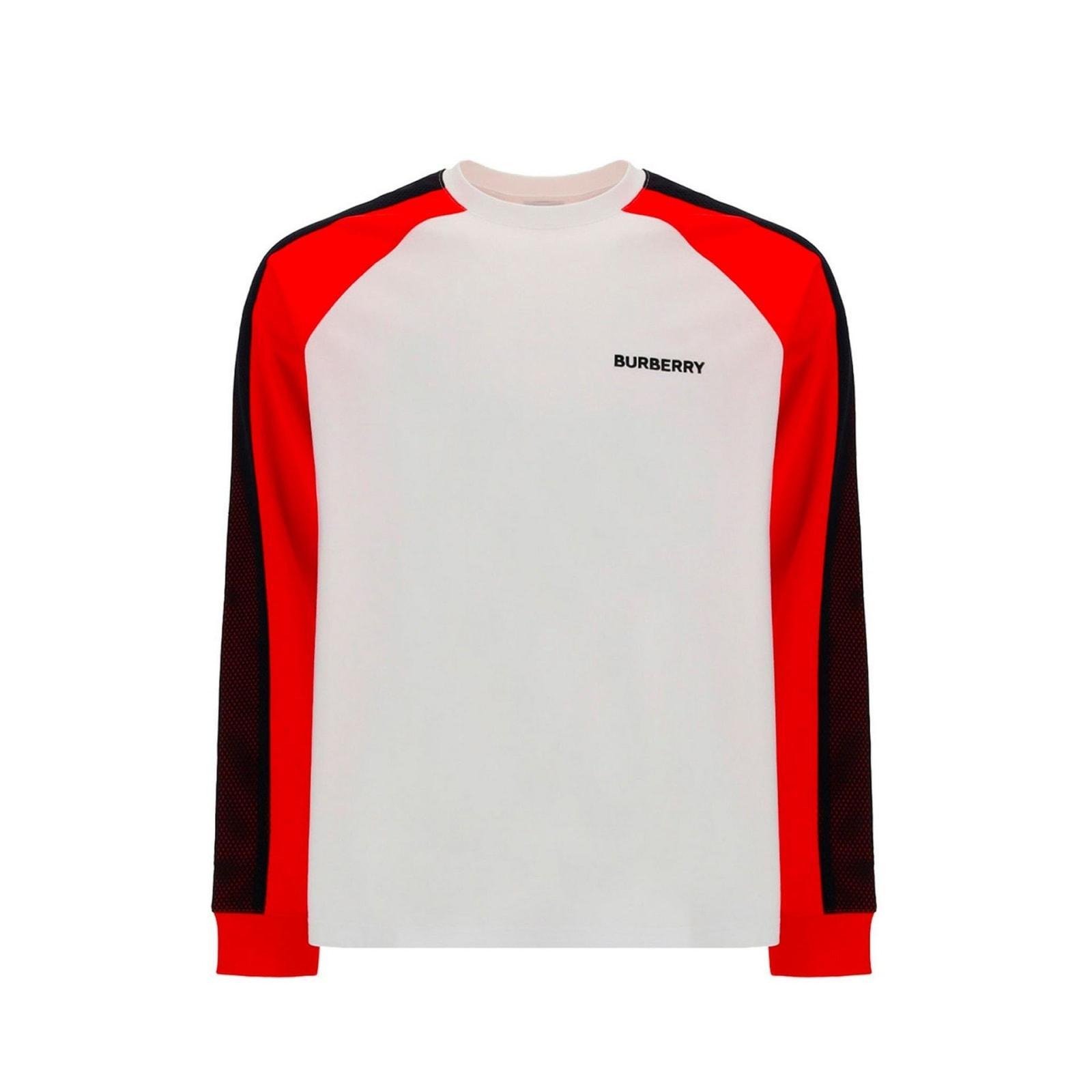 Logo Long Sleeved T-shirt In White Product Image