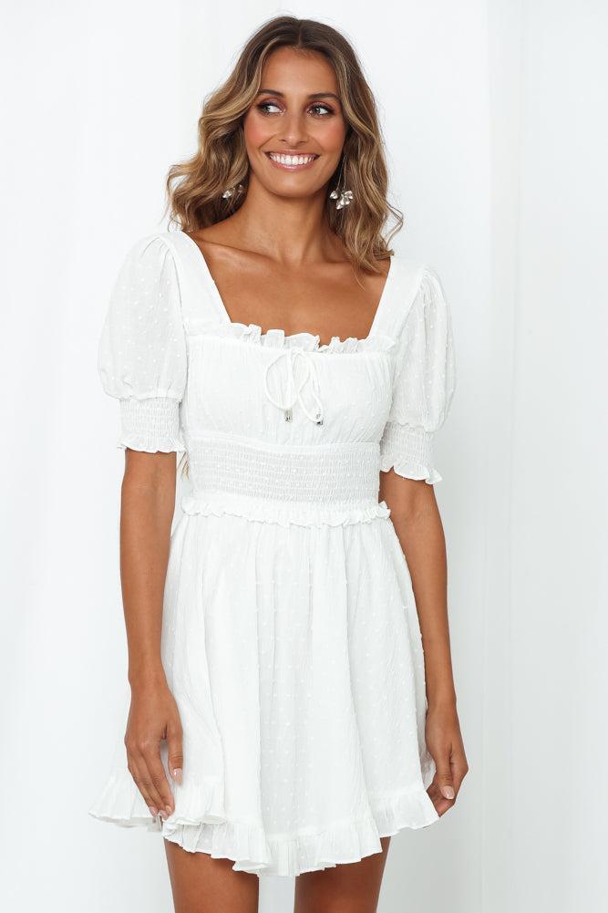 Holland Houses Dress White Product Image