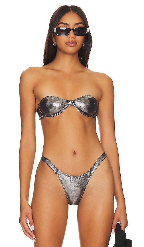 Underwire Bandeau Bikini Top Product Image