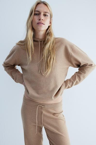 Fine-Knit Hoodie Product Image