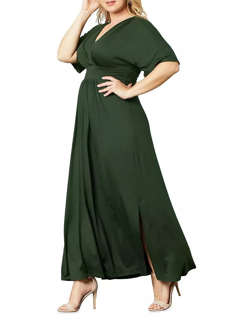 Vienna Satin Maxi Dress Product Image