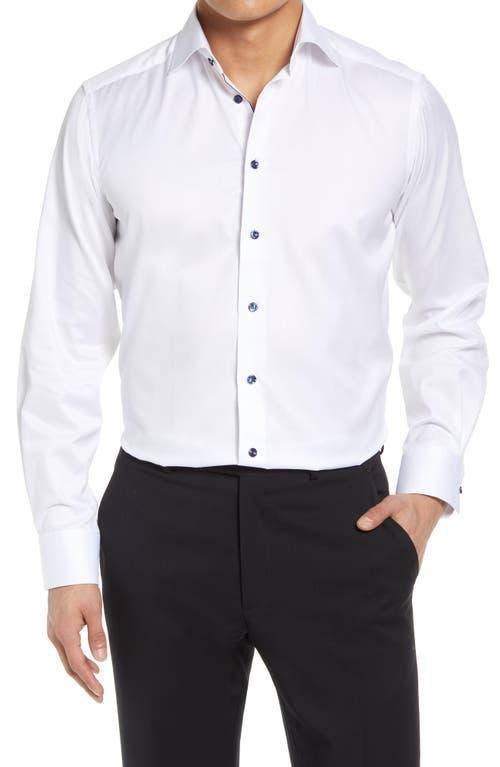 Eton Contemporary Fit Twill Dress Shirt Product Image