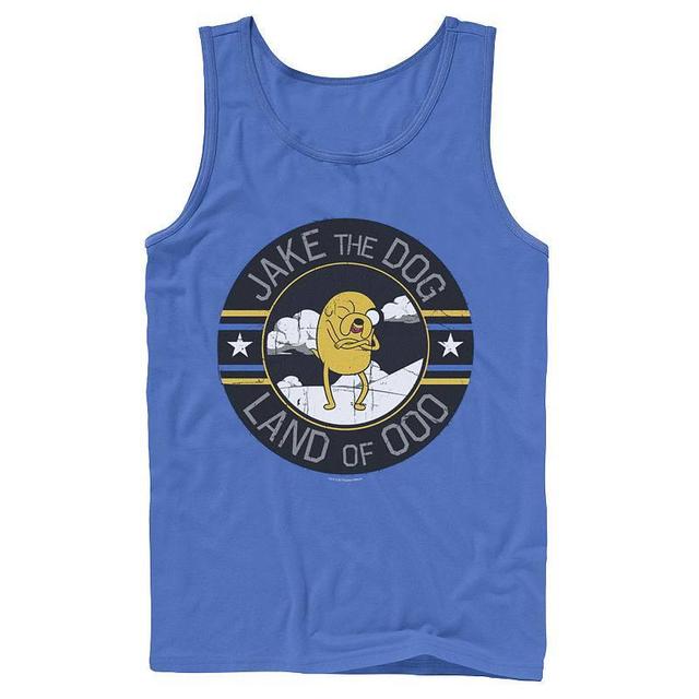 Mens Cartoon Network Adventure Time Jake The Dog Land Of Ooo Tank Top Product Image