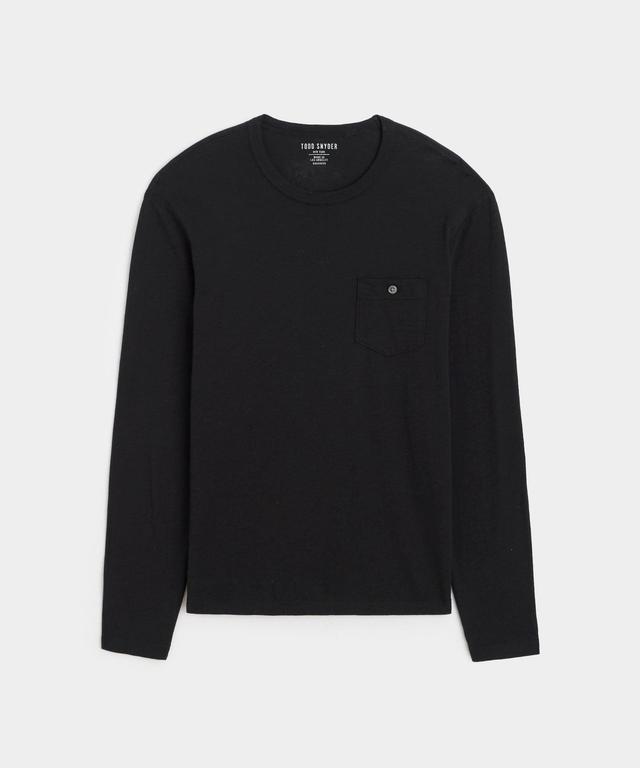 Made in L.A. Homespun Slub Long Sleeve T-Shirt Product Image