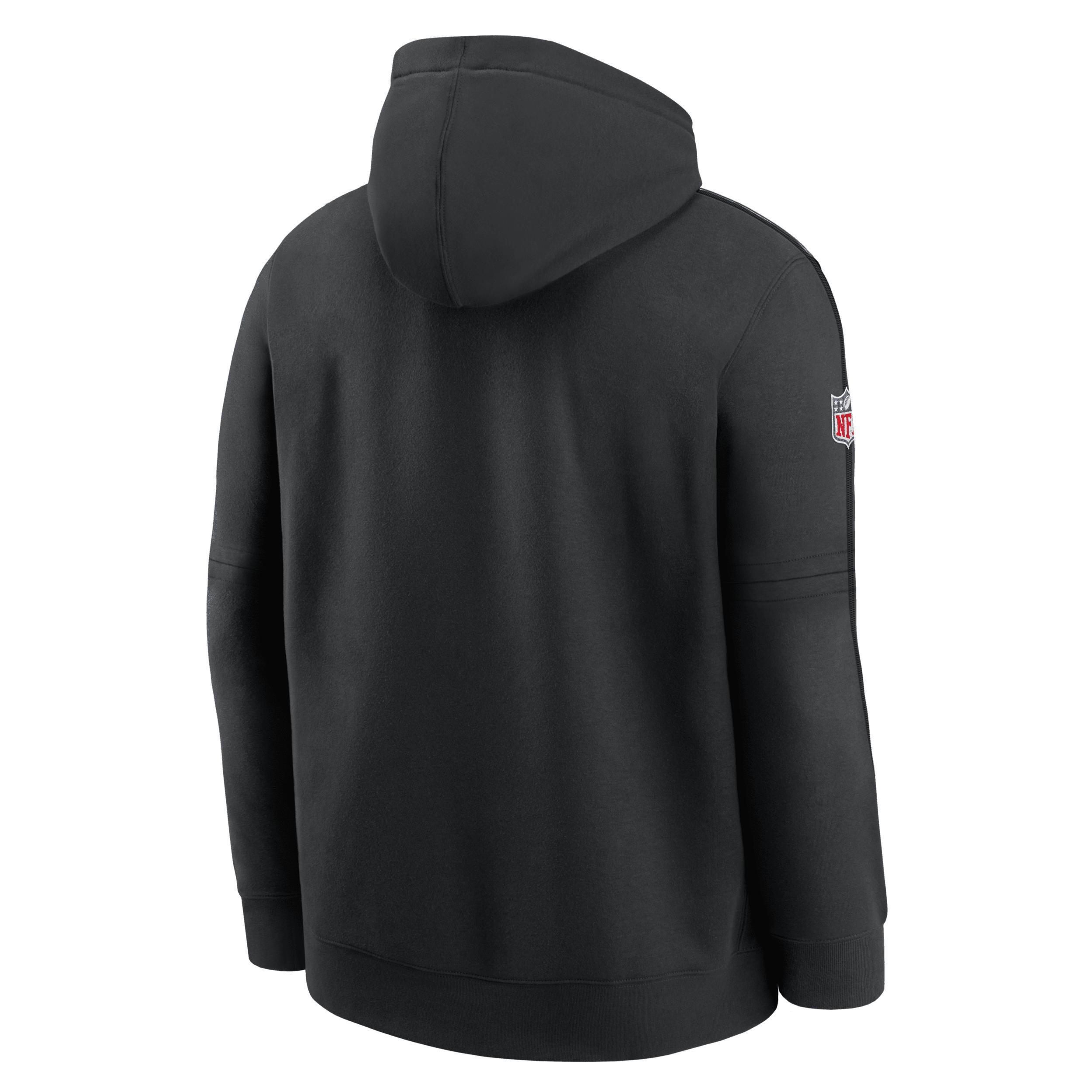 San Francisco 49ers Crucial Catch Club Men's Nike NFL Pullover Hoodie Product Image