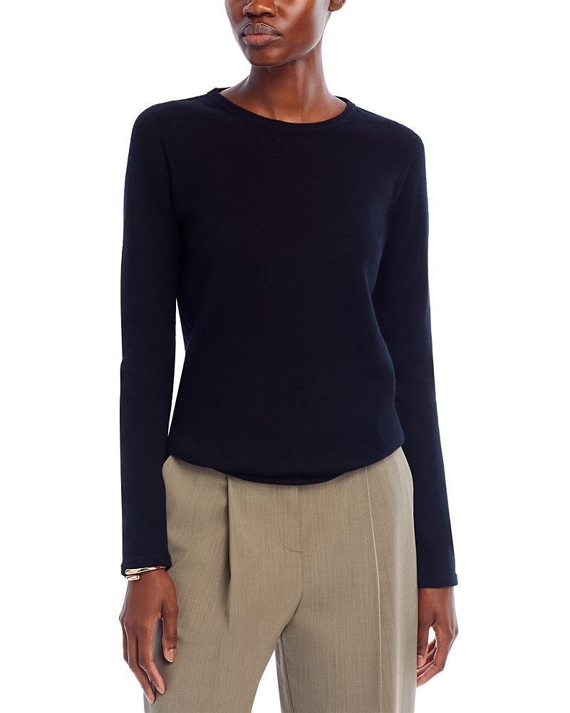 Womens Cashmere Crewneck Sweater Product Image