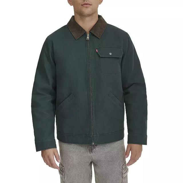 Mens Levis Trucker Jacket with Corduroy Collar Product Image