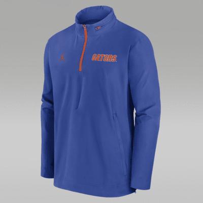 Florida Gators Sideline Coach Men's Nike College 1/2-Zip Hooded Jacket Product Image