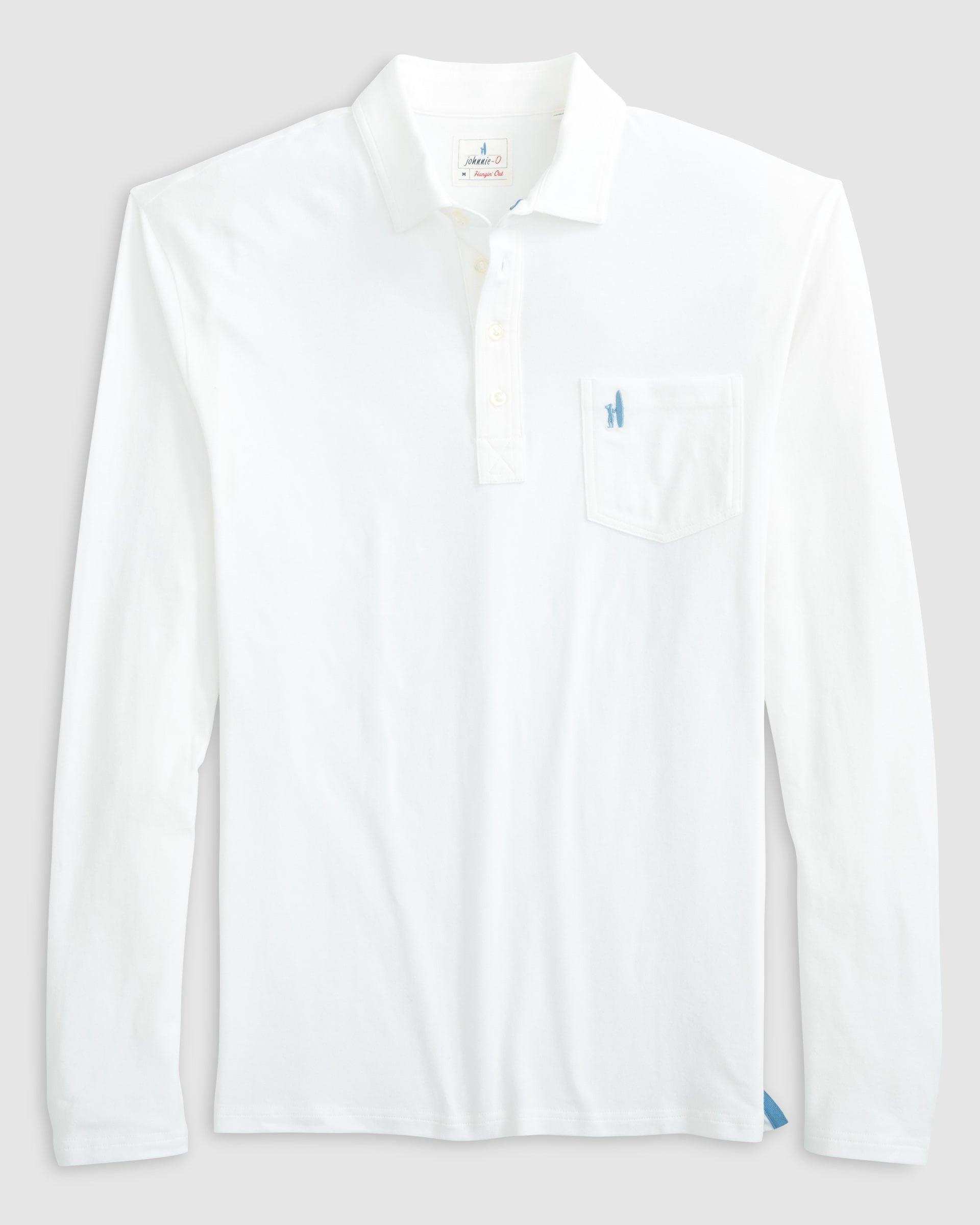 johnnie-O Cutler Long Sleeve Original 4-Button Polo Product Image