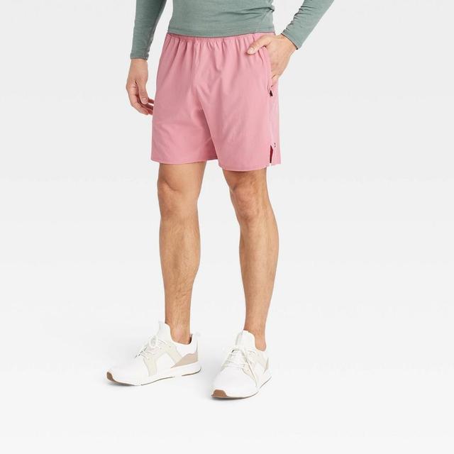 Mens Unlined Run Shorts 7 - All In Motion Rose L Product Image