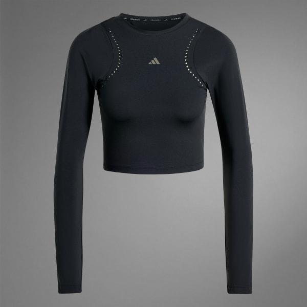 HIIT Seasonal Crop Long Sleeve Training Tee Product Image