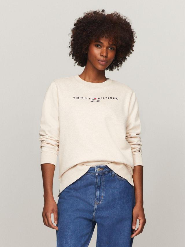 Tommy Hilfiger Women's Embroidered Tommy Logo Sweatshirt Product Image