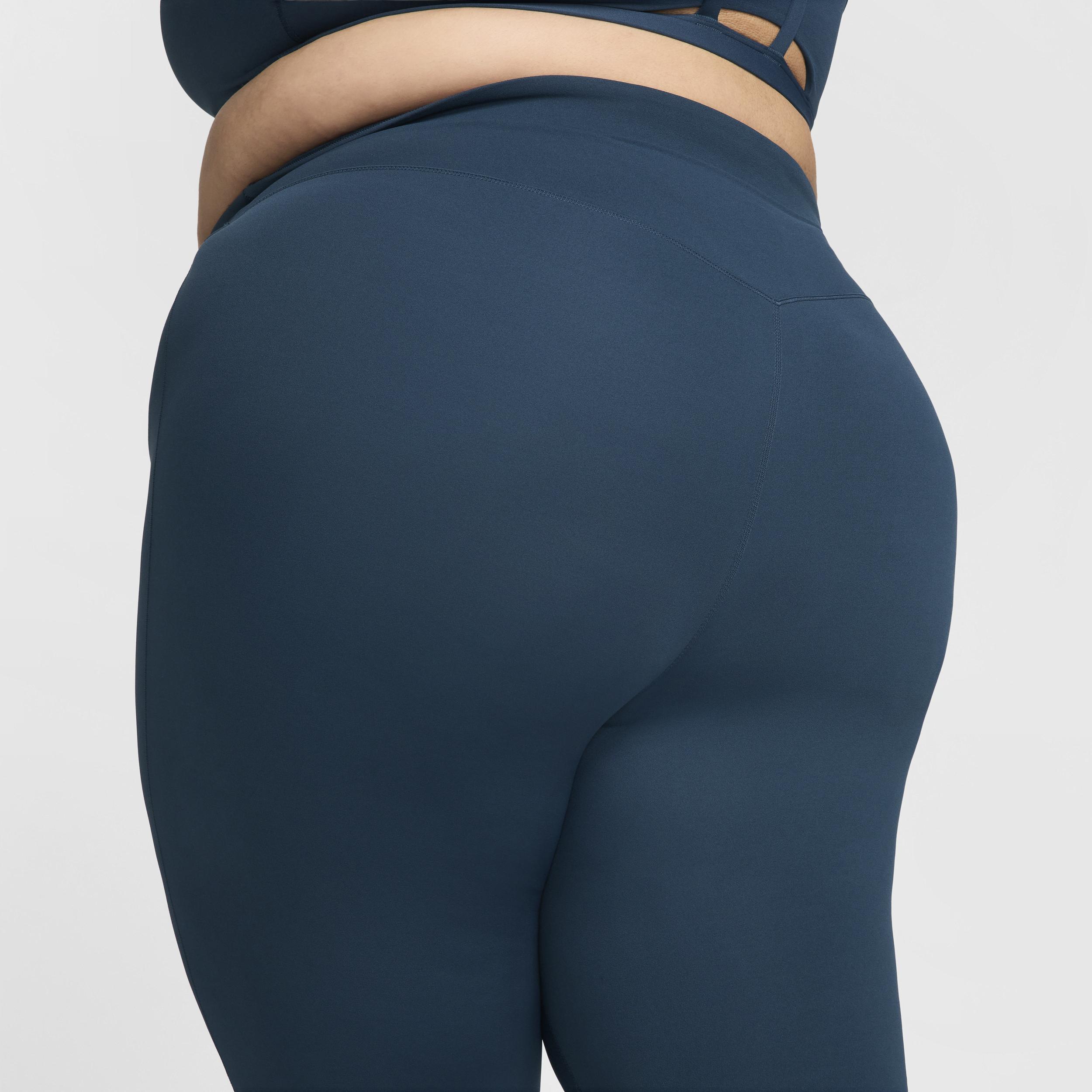 Nike Womens Zenvy High-Waisted Flared Leggings (Plus Size) Product Image