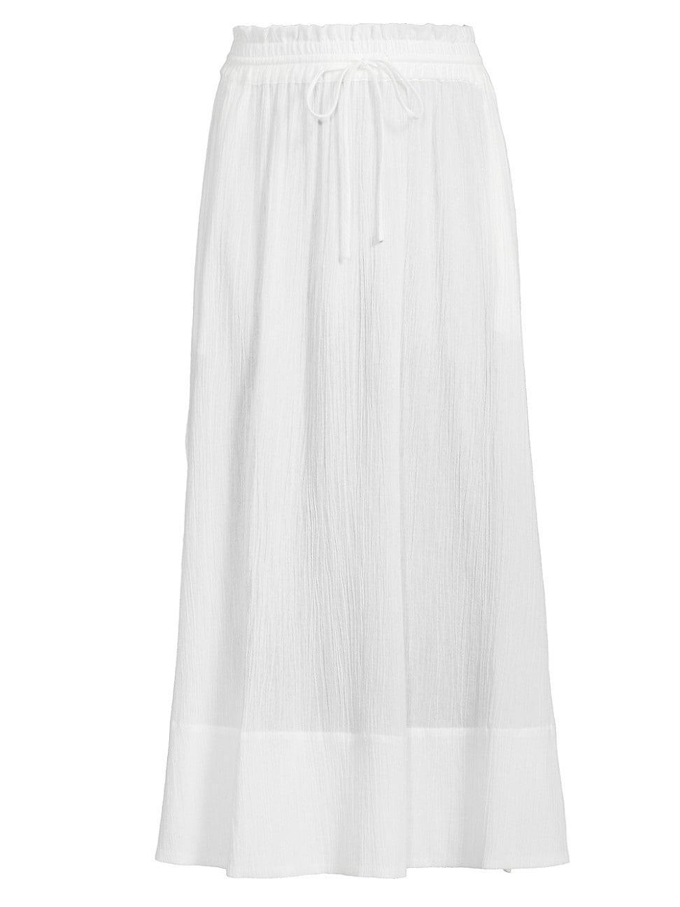 Womens Rachel Cotton Gauze Cover-Up Skirt product image