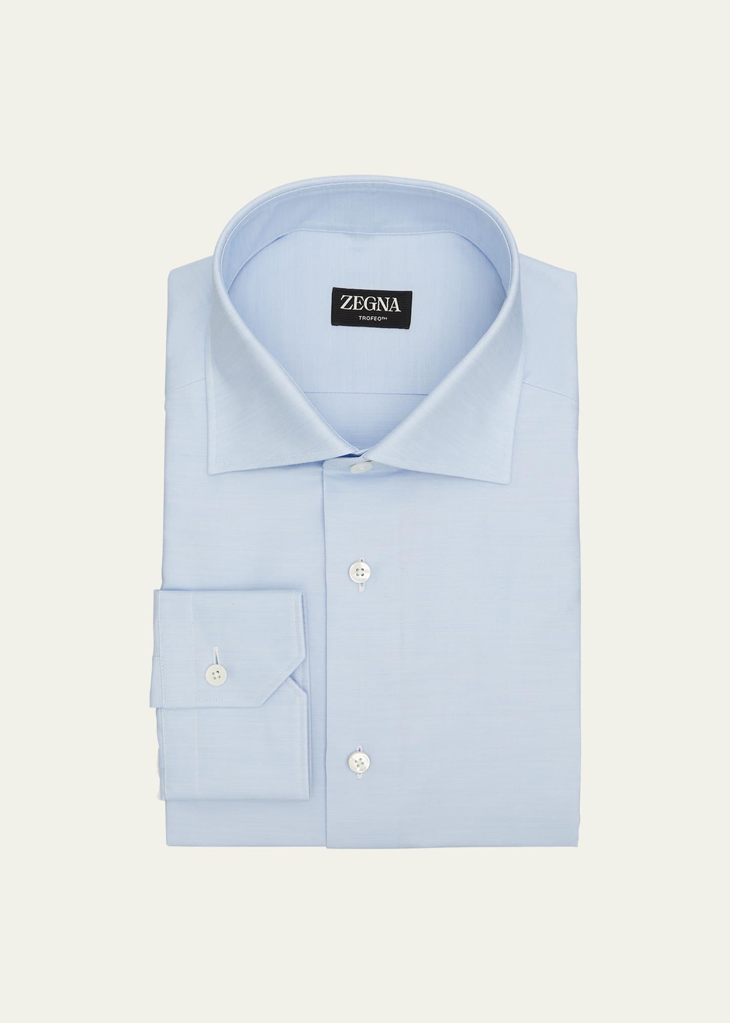 ZEGNA Trofeo Milano Cotton Button-Up Shirt Product Image