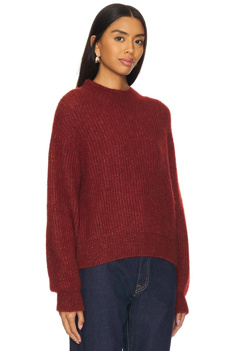 East Mock Neck Pullover American Vintage Product Image