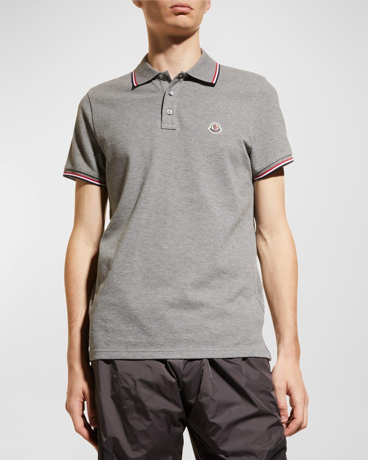 Mens Classic Tipped Polo Shirt Product Image