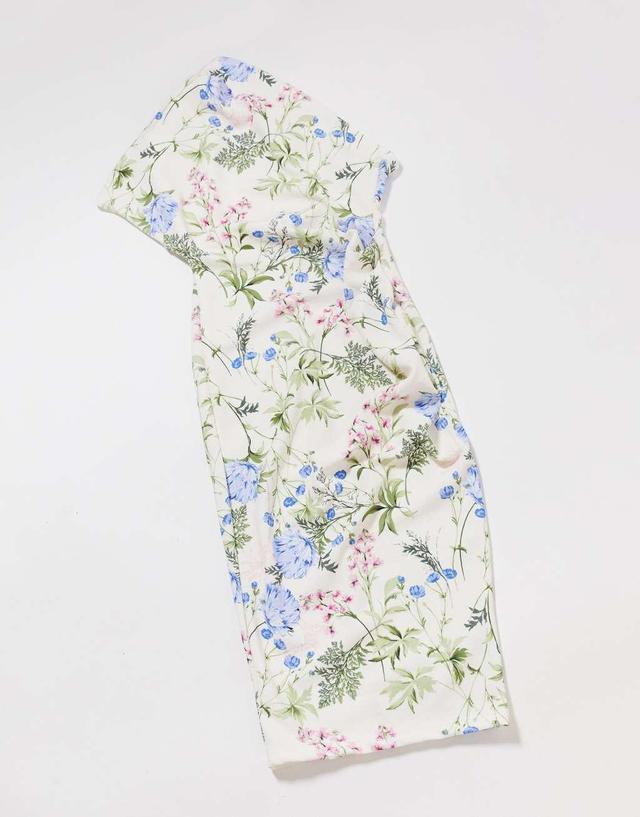 ASOS DESIGN one shoulder midi dress in floral print Product Image