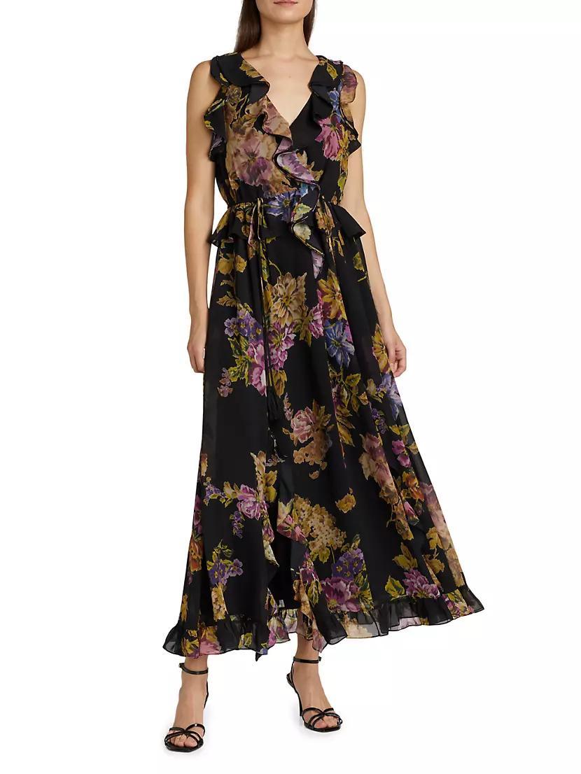 Lesley Floral Ruffled Maxi Dress Product Image