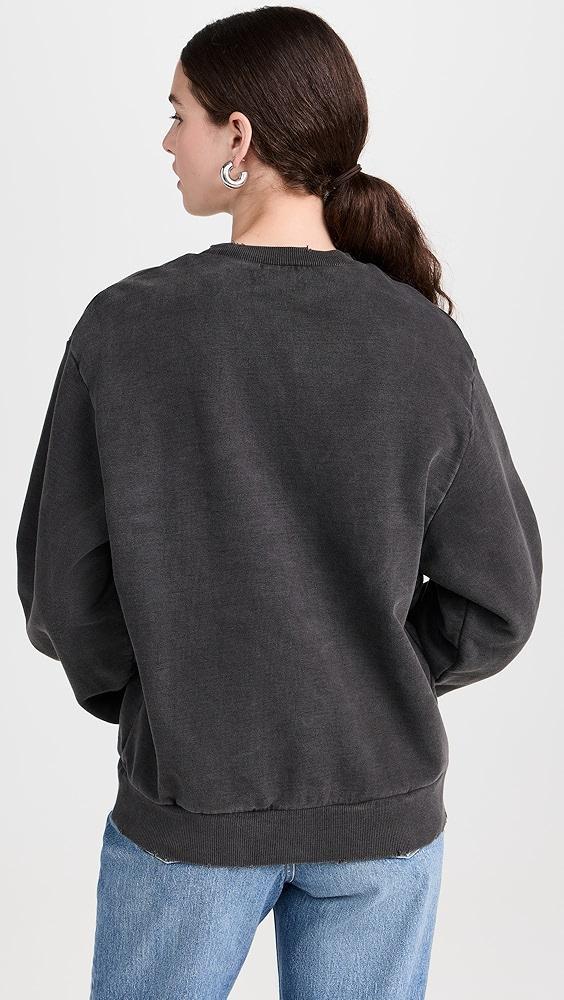 MOUSSY VINTAGE MV Product Processing Neck Sweatshirt | Shopbop Product Image