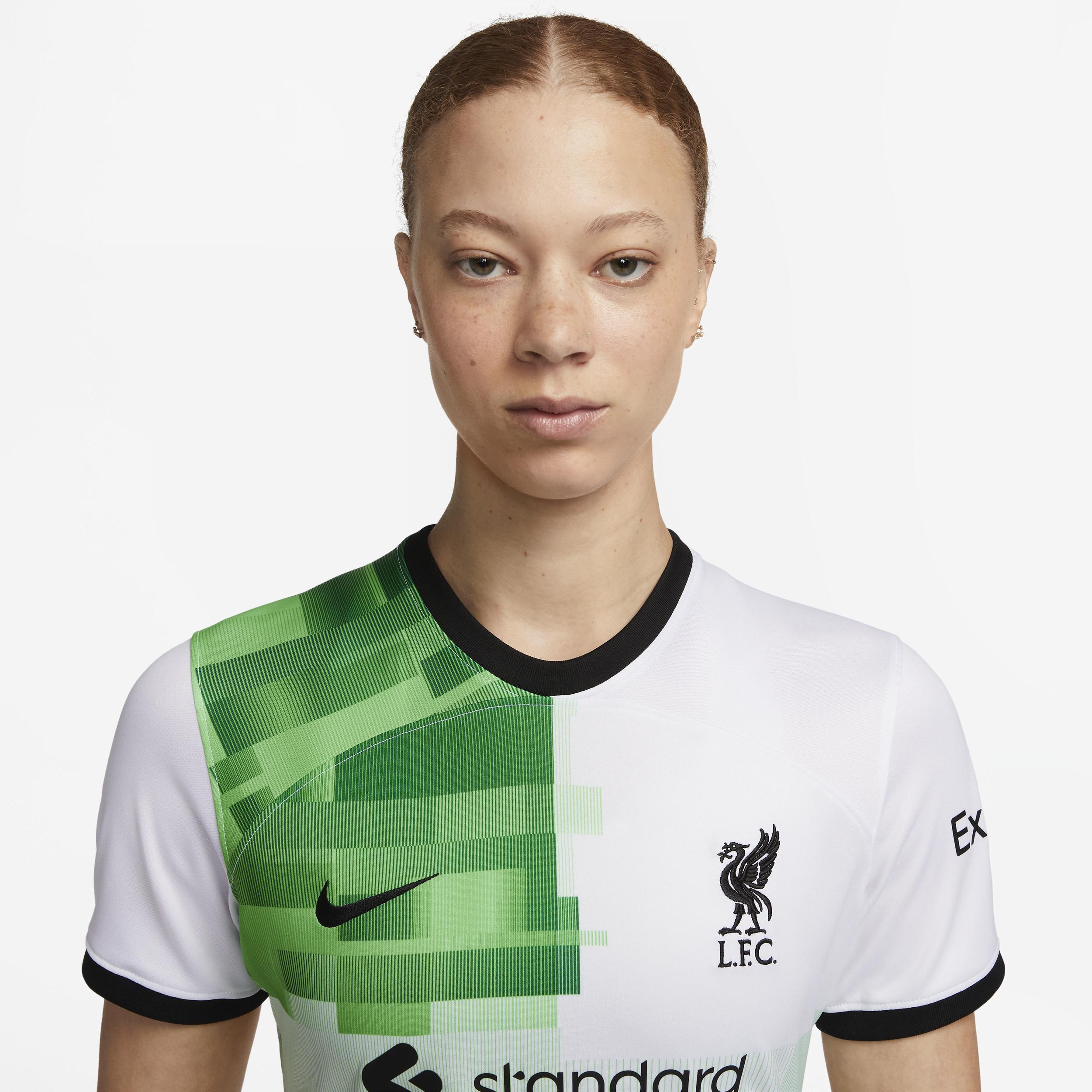 Womens Nike White Liverpool 2023/24 Away Replica Jersey Product Image