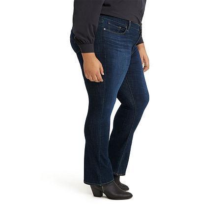 Plus Size Levis Classic Bootcut Jeans, Womens Med Blue Product Image