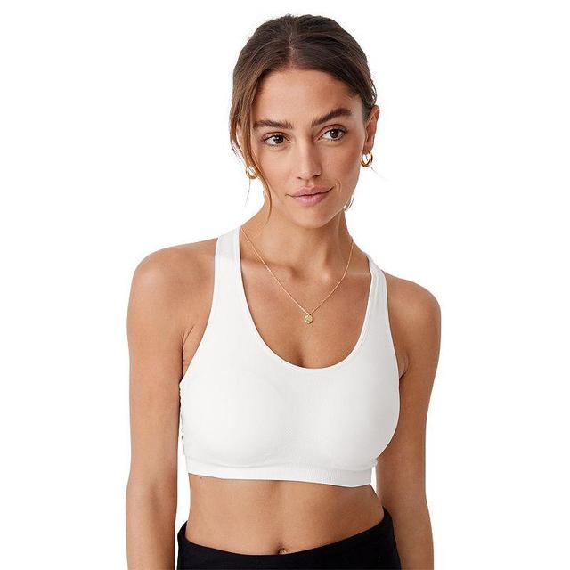 Jockey Sport Bra: Seamless Medium-Impact Sports Bra 6997, Womens Product Image